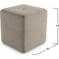 Пуфик Mio Tesoro 133 (бежевый Happy 102)