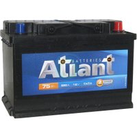 Автомобильный аккумулятор Atlant Blue R+ (75 А·ч) в Гомеле