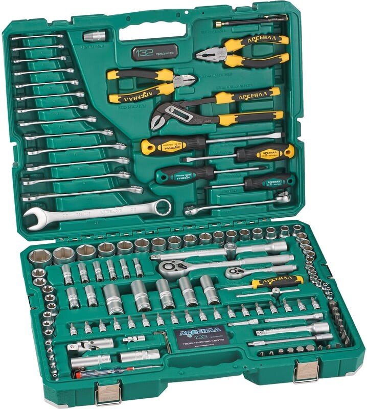 

Набор домашнего мастера Арсенал 8144620 (132 предмета)