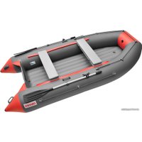 Моторная лодка Roger Boat Trofey 3500 (без киля, графит/красный)