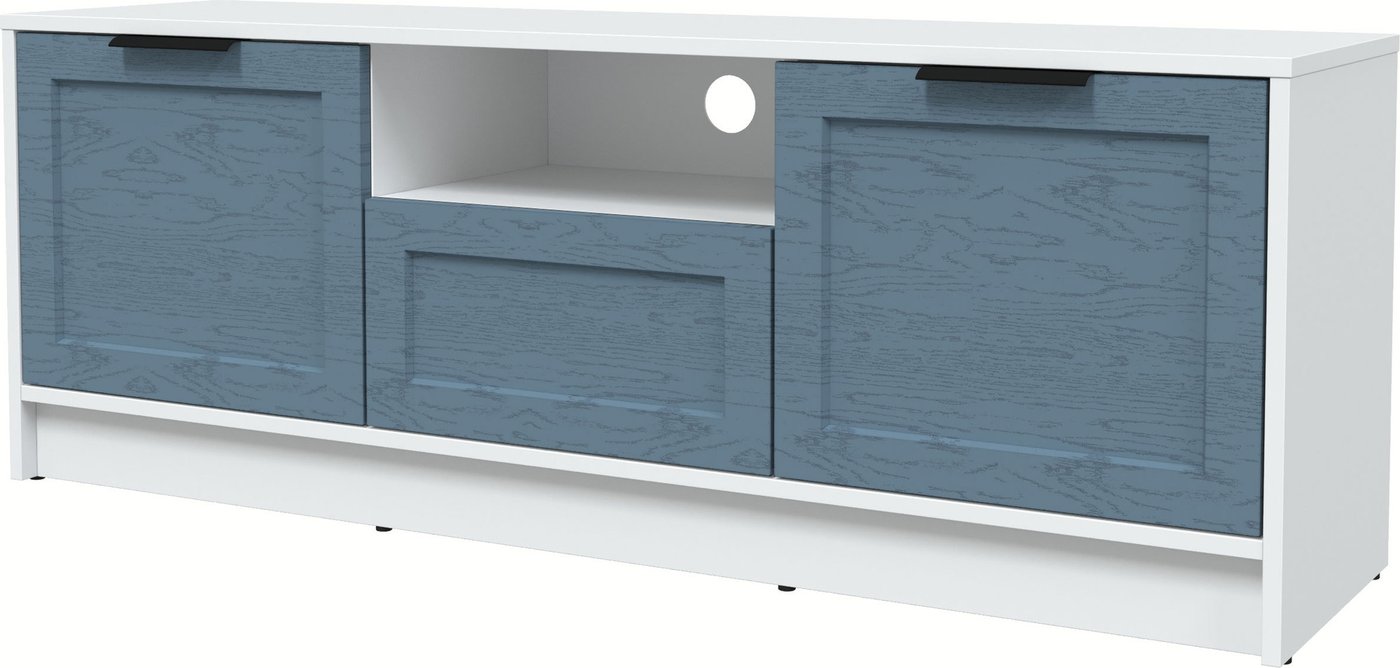 

Тумба Интерлиния ТВ Концепт Тренд КТ-ТВ3-50 (белый платинум/дуб лазурный)