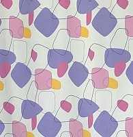 

Шторка-занавеска для ванны Miranda Stain Lila