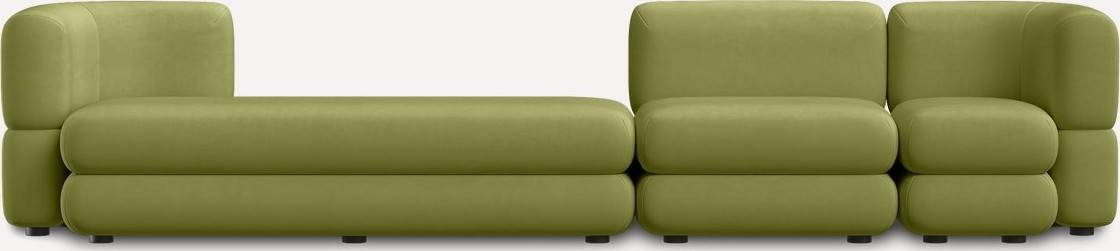 

Модульный диван Divan Brera-4 Velour Olive 242155