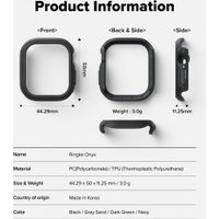 Чехол Ringke Onyx для Apple Watch 11 / 10 46 mm Black