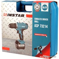 Дрель-шуруповерт Инстар АШП 73214 (с 2-мя АКБ, кейс)