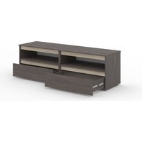 Тумба Кортекс-мебель Бари ТВ 160 2ш-2 (береза/береза/дуб сонома)