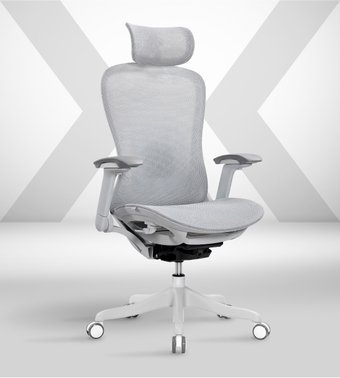 Офисное кресло SPARX Enigma Plus (белый)