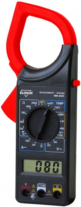 

Мультиметр ELITECH ММ 200К