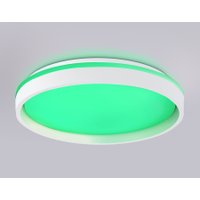 Припотолочная люстра Ambrella light Orbital FZ607 WH/GD (белый/золото)