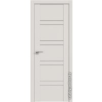 Межкомнатная дверь ProfilDoors 2.80U L 70x200 (дарквайт, стекло дождь черный)