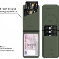 Кредитница Magssory Geotag Magnetic Khaki ACL003k