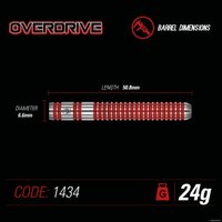 Дротики для дартса Winmau Overdrive 1434-24