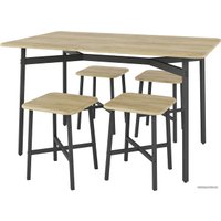 Кухонный стол Калифорния мебель Кросс 120x75 (дуб сонома)