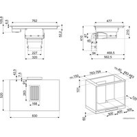 Варочная панель Smeg HOBD682R