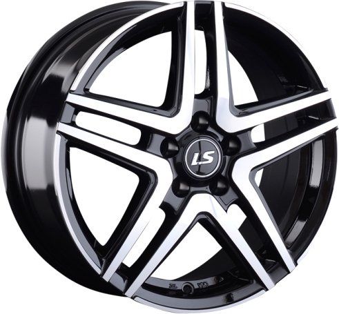 

Литые диски LS 420 16x6.5" 5x100мм DIA 57.1мм ET 38мм BKF
