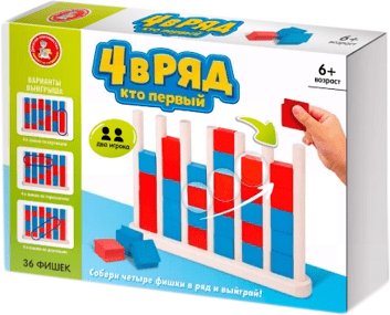 

Настольная игра Десятое королевство Четыре в ряд. Кто первый 02376