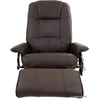 Массажное кресло Calviano 2159 (экокожа, коричневый)