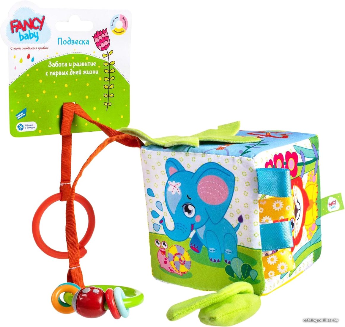 Погремушка Fancy Кубик FBK0