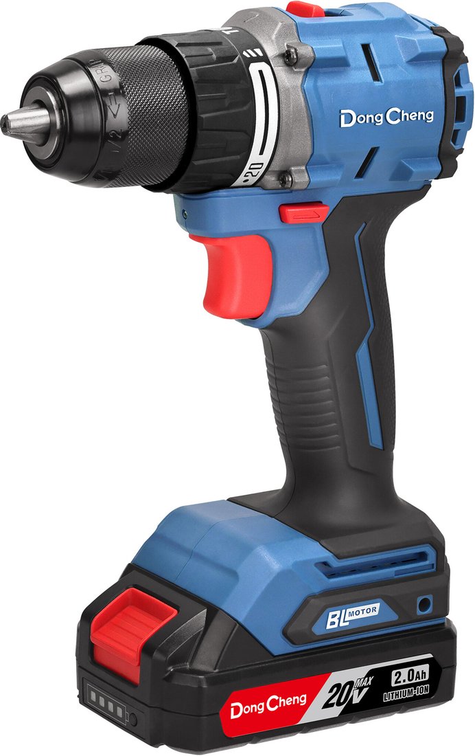 

Ударная дрель-шуруповерт DongCheng DCJZ2060i Type AM (с 2-мя АКБ, кейс)