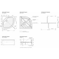 Душевая кабина Метакам Classic V3 90 (прозрачное стекло)