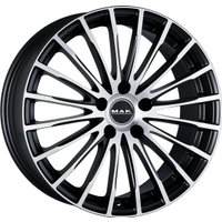 Литые диски MAK Fatale 18x8" 5x112мм DIA 76мм ET 42мм Ice Black