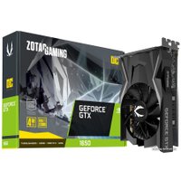 Видеокарта ZOTAC Gaming GeForce GTX 1650 OC 4GB GDDR6 ZT-T16520F-10L