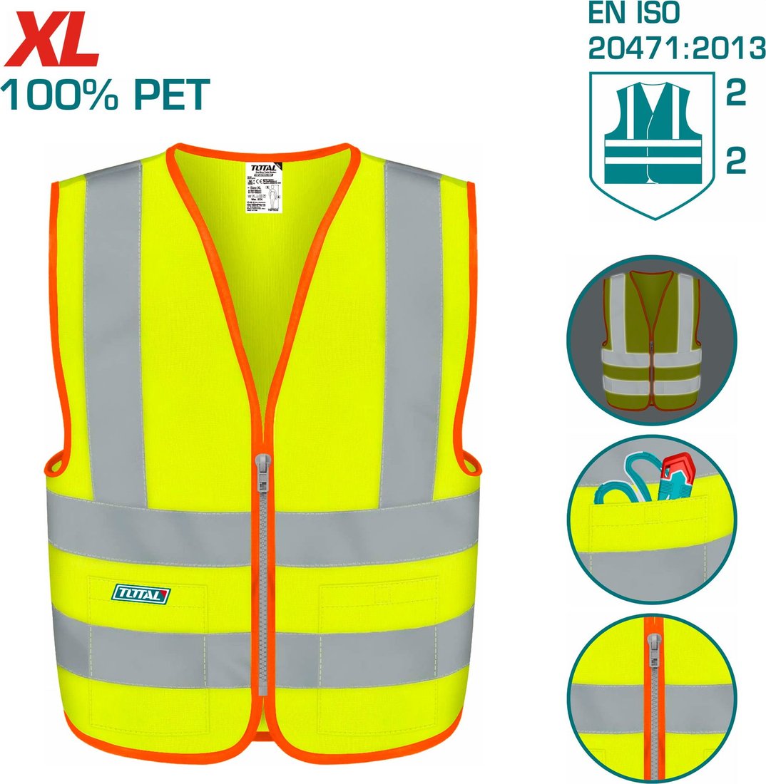 

Жилет сигнальный Total TSP63XL