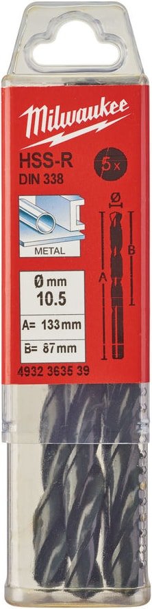 

Набор сверл Milwaukee 4932363539 (5 предметов)