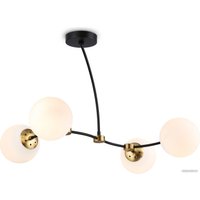 Люстра средней высоты Ambrella light Traditional TR2544/4 BK/SB