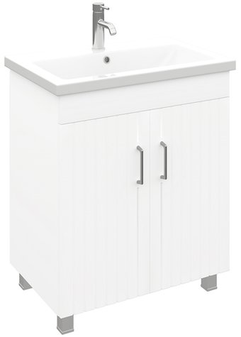 Laparet Тумба под умывальник Novus 70 (белый глянец)