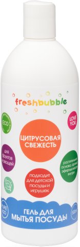 

Средство для мытья посуды Freshbubble Цитрусовая свежесть 500 мл