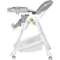 Высокий стульчик ForKiddy Podium Toys 0+(светло-серый, дуга обезъяна)