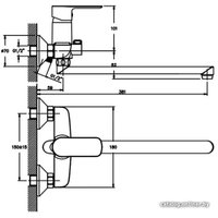 Смеситель Mixxus Germes 006 Euro MX0140