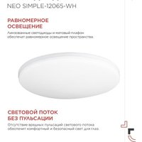 Припотолочная люстра In Home Neo Simple-12065-WH 4690612061986 в Могилеве