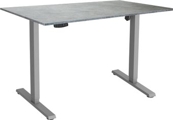Стол с регулировкой высоты ErgoSmart Electric Desk Slim 1200х650х25 мм (бетон чикаго/серый)