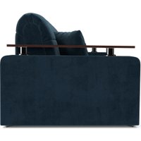 Диван Мебель-АРС Аккордеон Бакли НПБ 180x200 (темно-синий Luna 034)