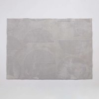 Ковер для жилой комнаты AksHome Homely RD 13 (80x150, светло-серый)