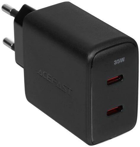 

Сетевое зарядное AceFast A49 (черный)