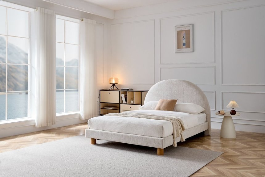 

Кровать Halmar Turi 160/200 (светло-бежевый)