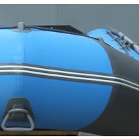 Моторно-гребная лодка Leader Boats Тайга 270-М (серо-синий)