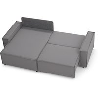 Угловой диван Mio Tesoro Дюссельдорф 293 1.5ек-1.5пф (1174 Savanna Plus Ash)