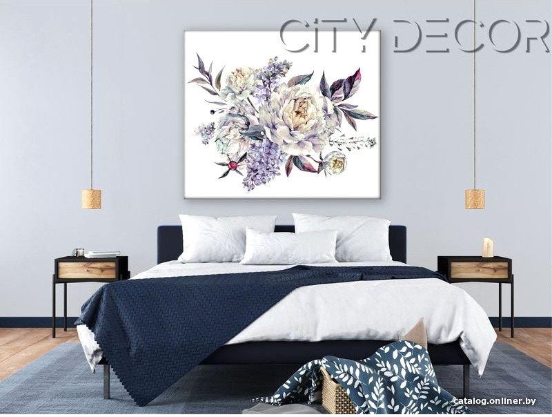 Модульная картина Citydecor Цветы/Растения 2.64 60x70 см