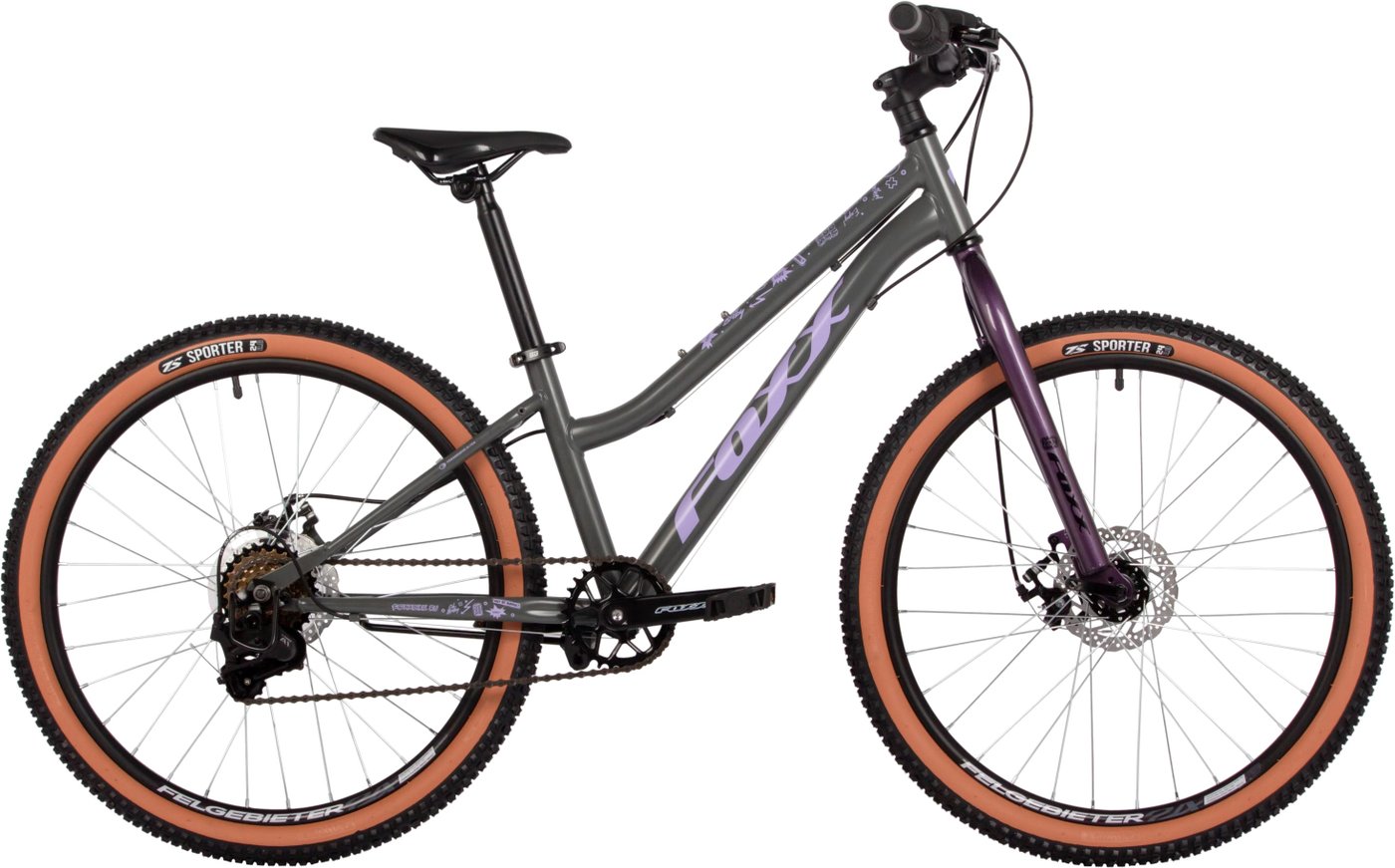 

Велосипед Foxx Latina JR 24 2025 24SHD.LATINA.12BK5 (черный)