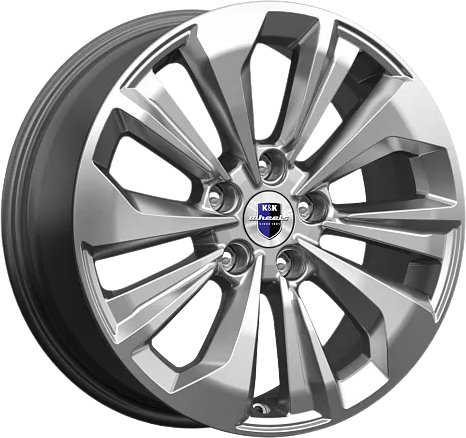 

Литые диски K&K Авиор 17x7" 5x114.3мм DIA 67.1мм ET 50мм Дарк платинум брайт