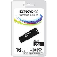 USB Flash Exployd 560 16GB (черный) [EX-16GB-560-Black]