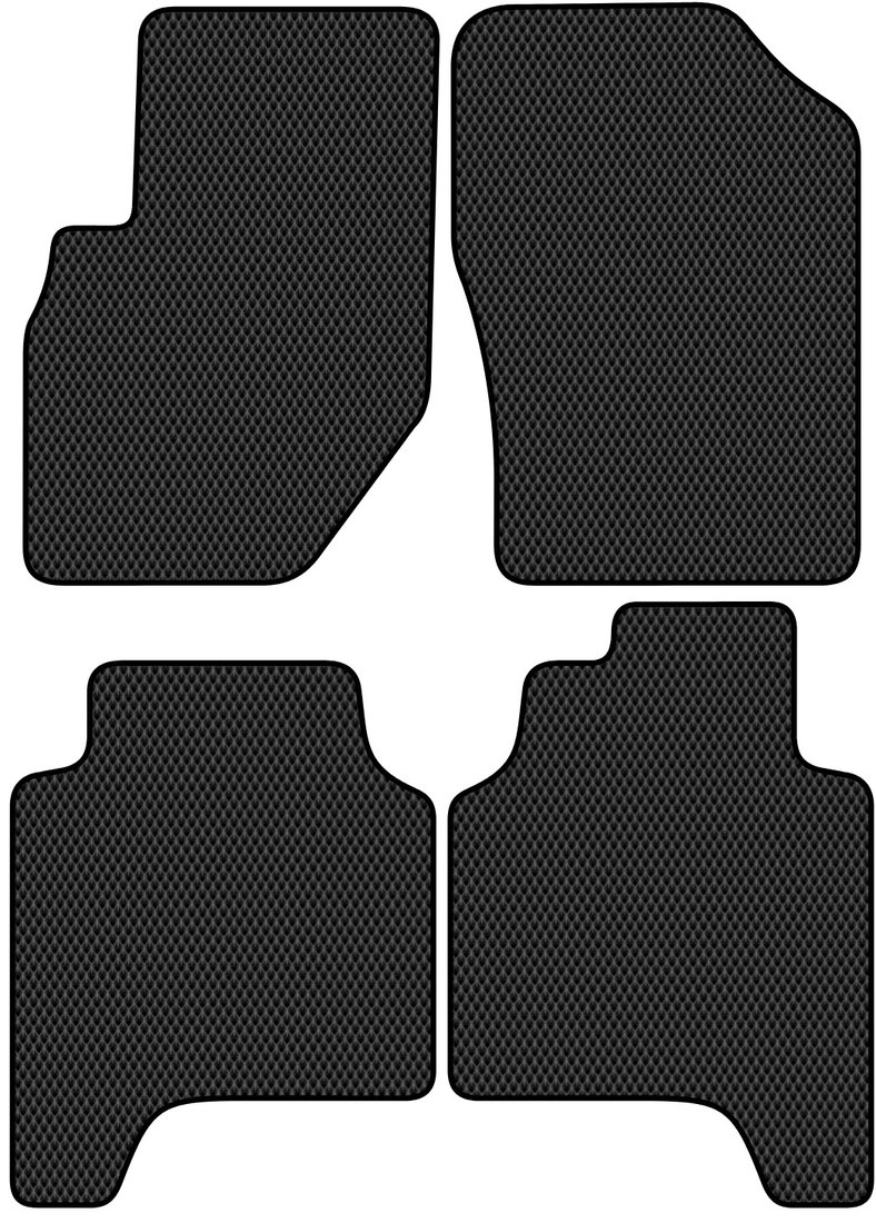 

Комплект ковриков для авто Alicosta Hyundai Tarracan (suv / HP) 2001 - 2007 (черный, ромб)