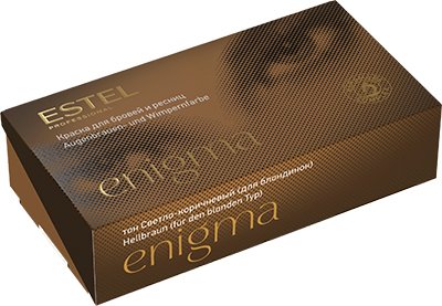 

Краска для бровей Estel Enigma тон светло-коричневый