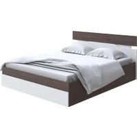 Кровать PROxSON Milton с ПМ 140x190 (ясень шимо темный/белый)