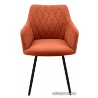 Стул Гальваник Диаманте Лофт (эмаль черный муар/Catania Flame)