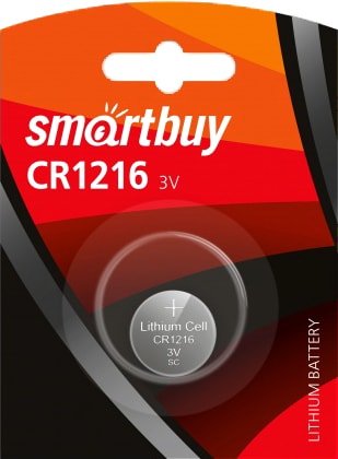 

Батарейка SmartBuy CR1216 SBBL-1216-1B